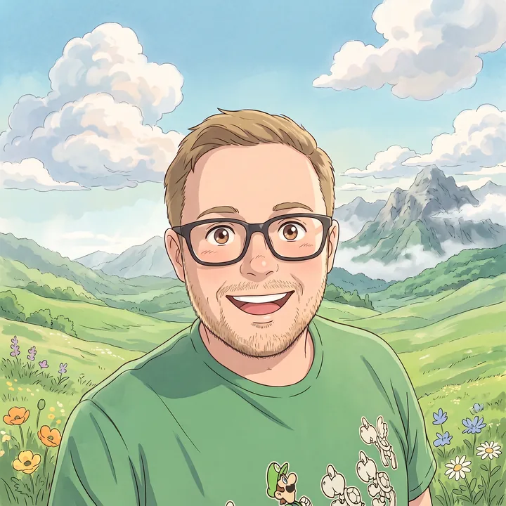Illustrated portrait of Liam Kingswell